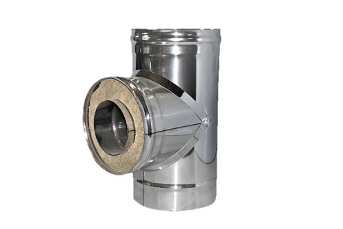 Тройник-сэндвич 90 градусов, толщина 0,5 мм, d=200 мм , 